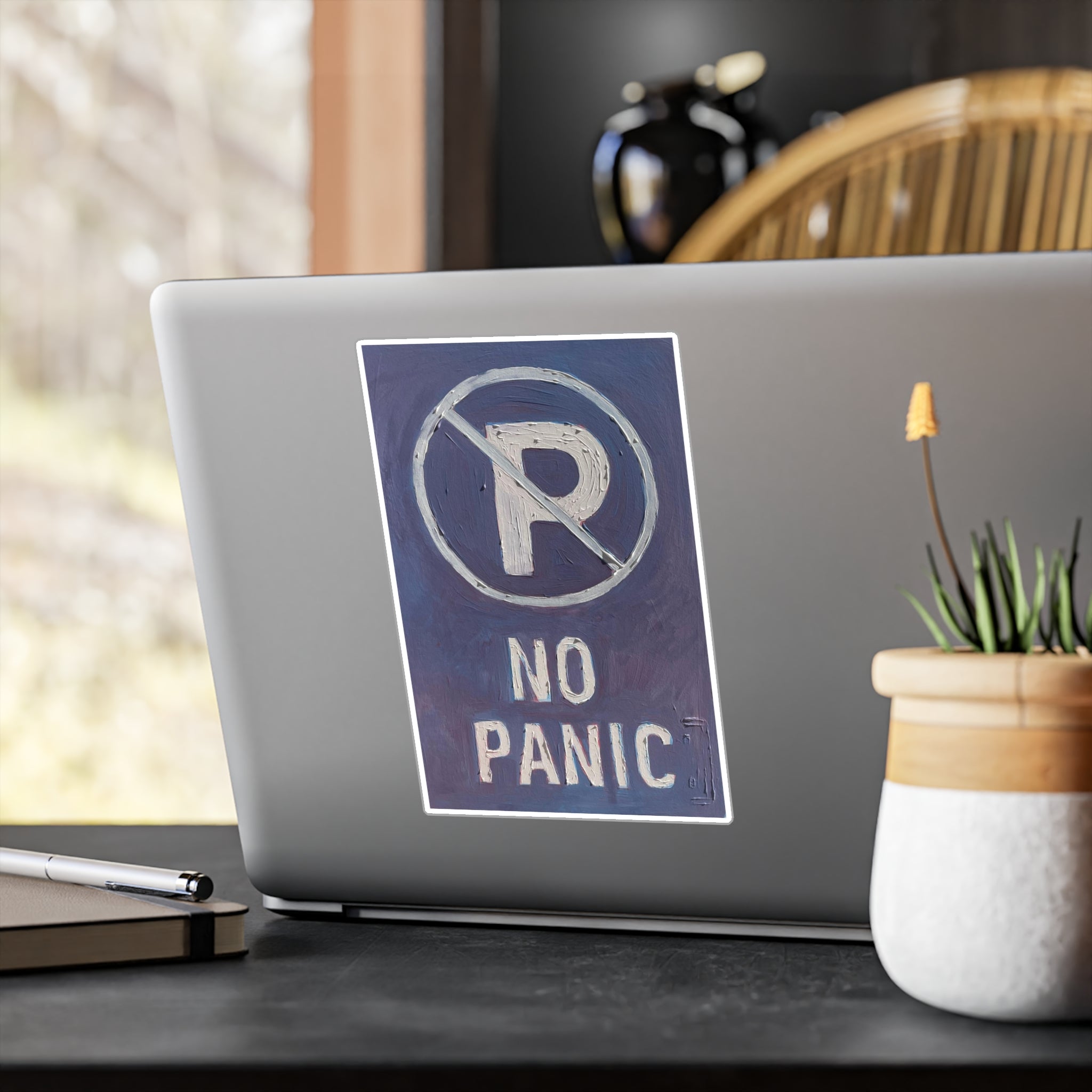 No panic- vinyl decals