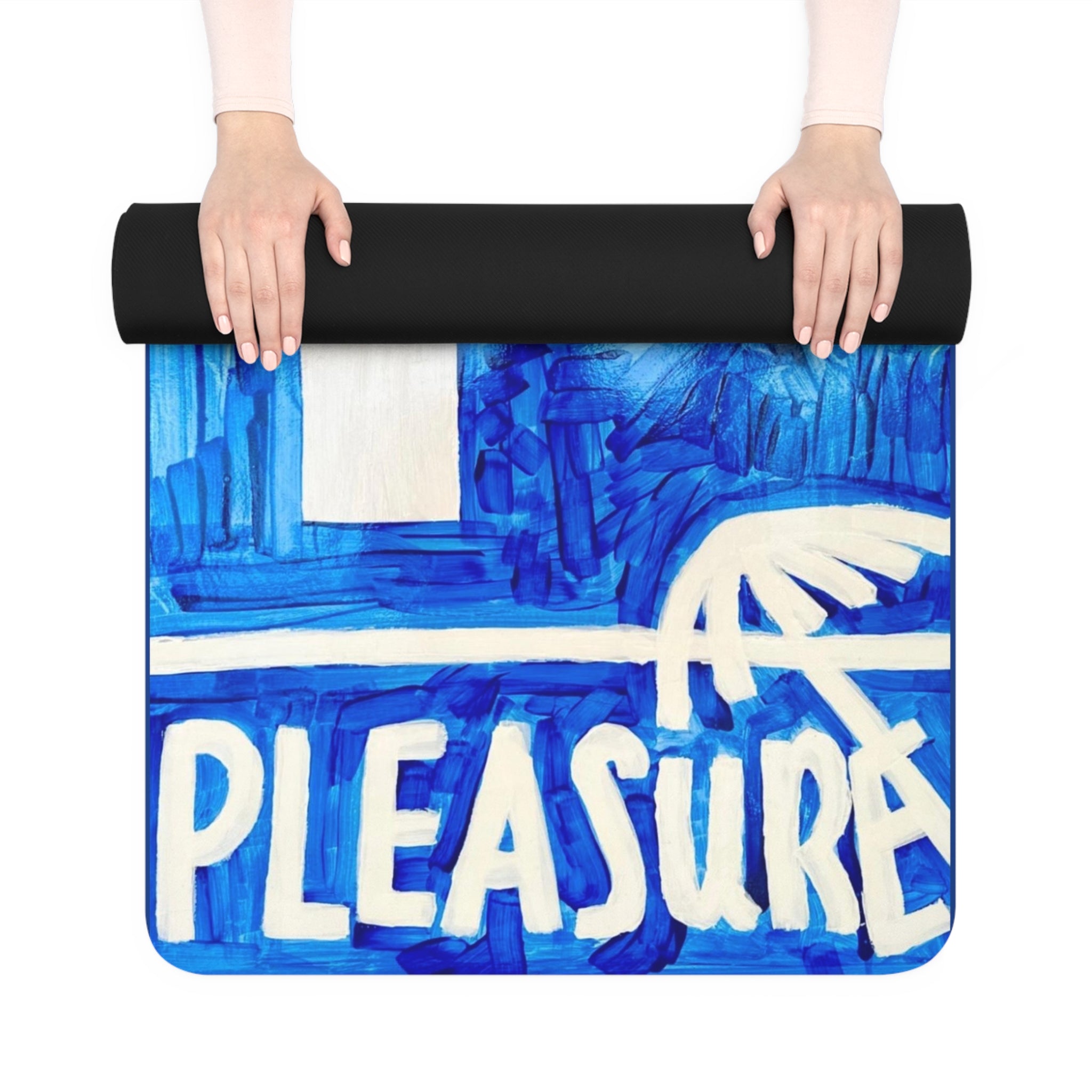Pleasure- rubber yoga mat