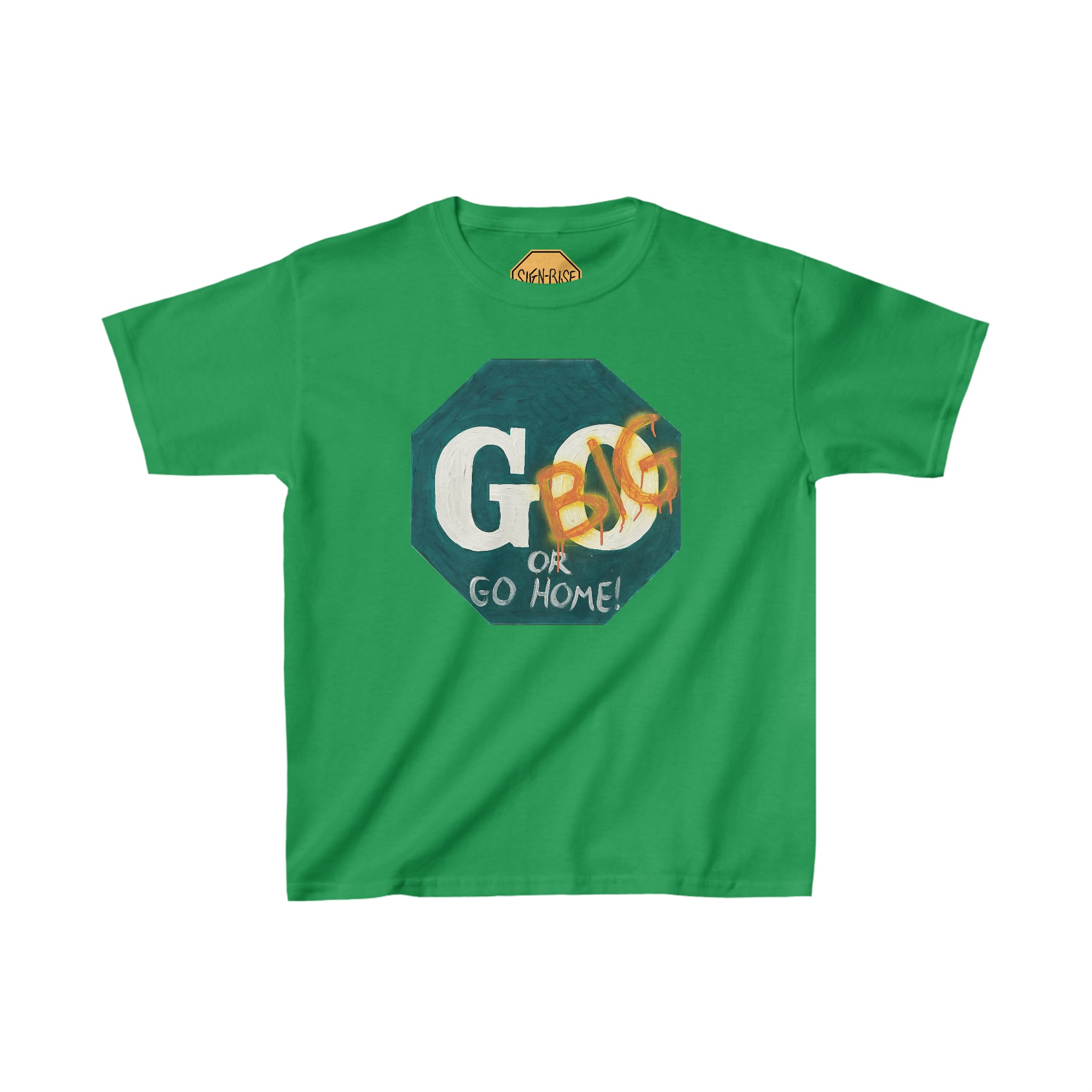 Go big- print identical to original , Kids Heavy Cotton™ Tee