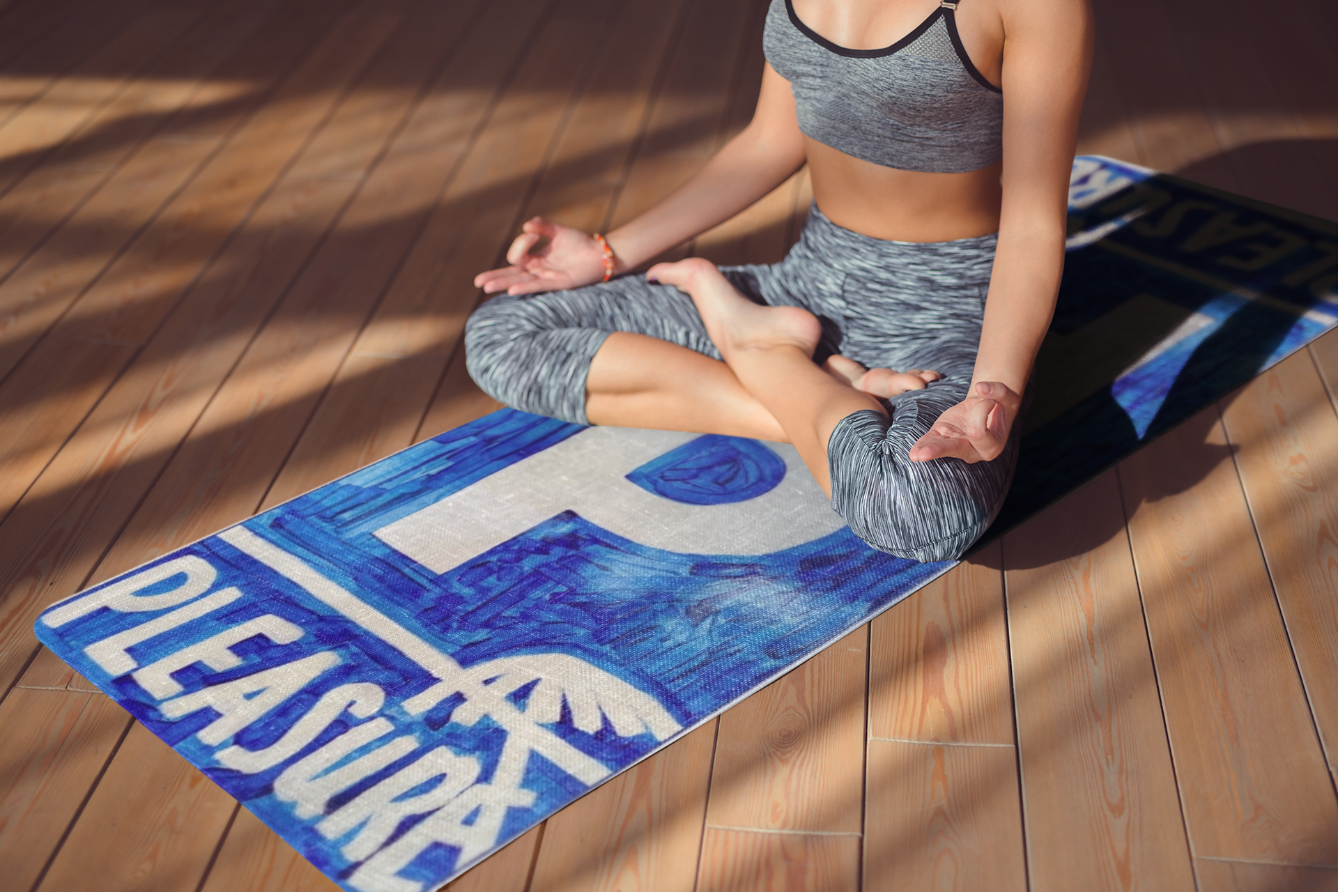 Pleasure- rubber yoga mat