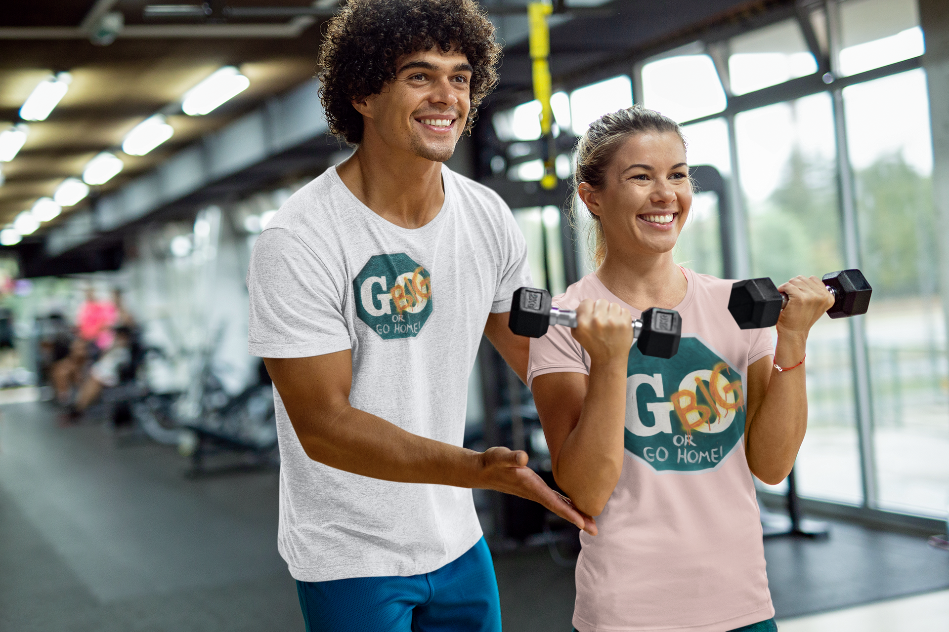 Go big- of Unisex Jersey Short Sleeve Tee
