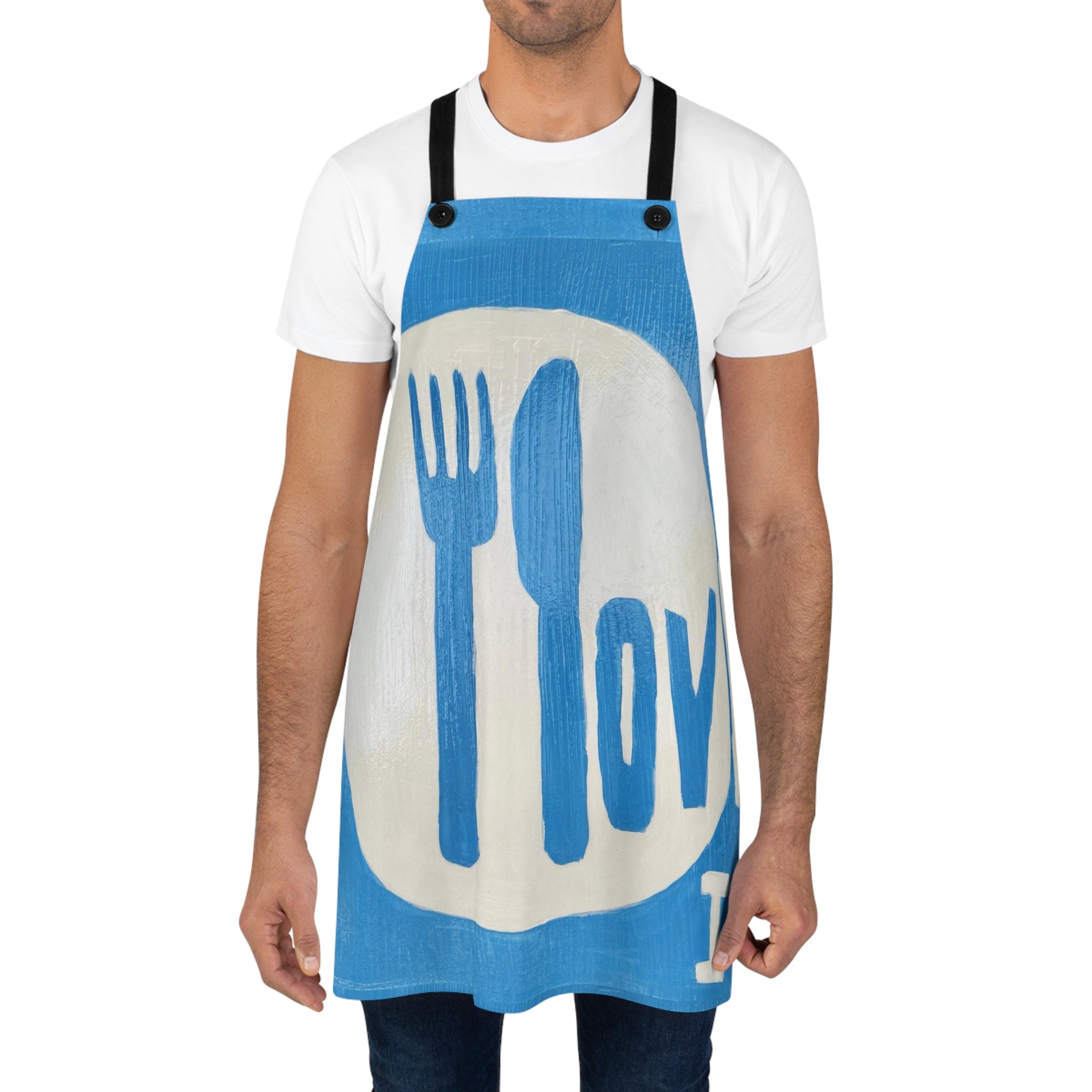 I love it -Apron (AOP)