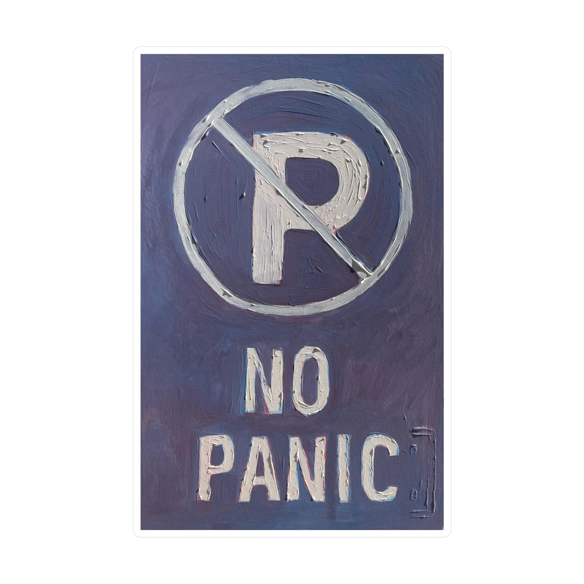 No panic- vinyl decals