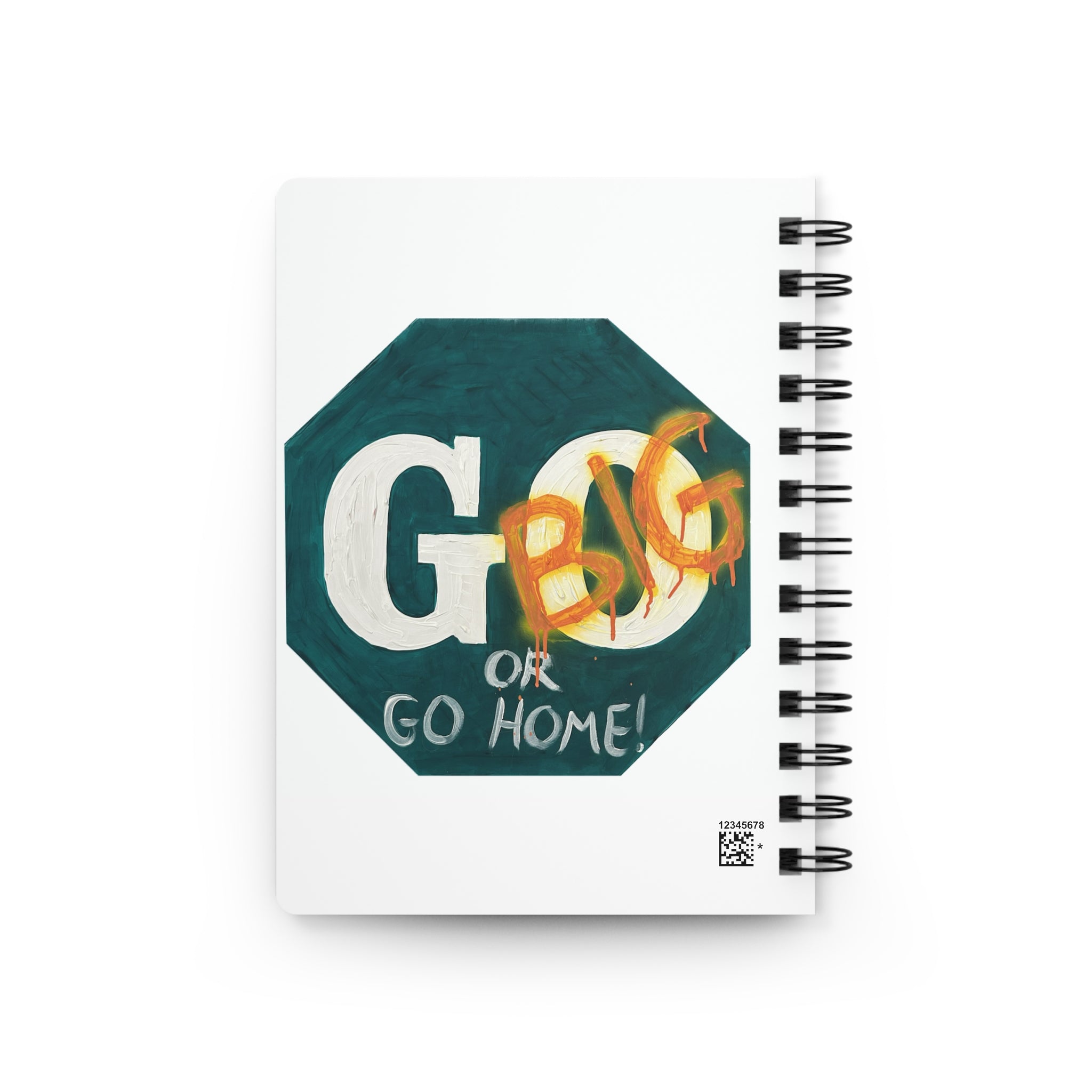 Go big- spiral bound journal