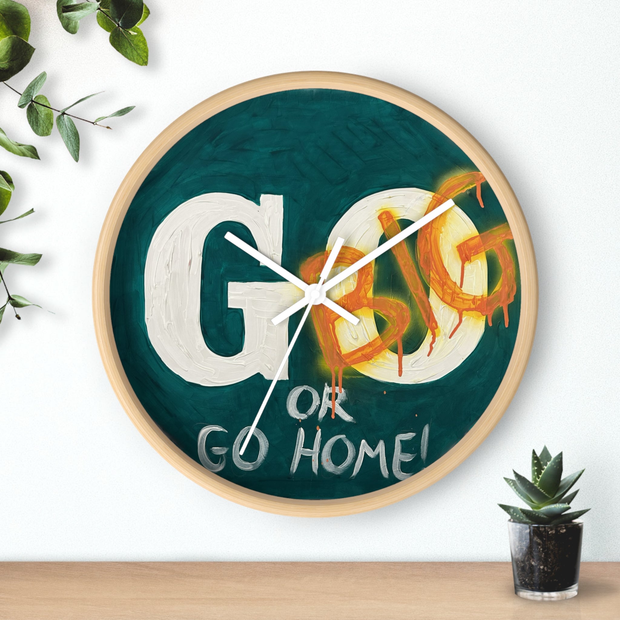 Go big- wall clock