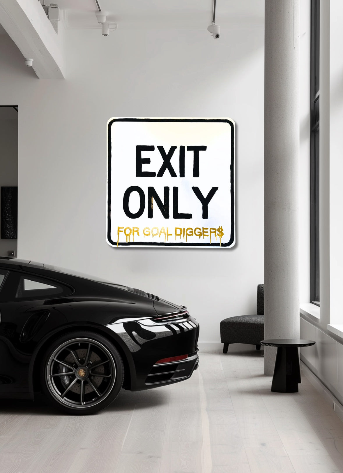 Exit only for goal diggers