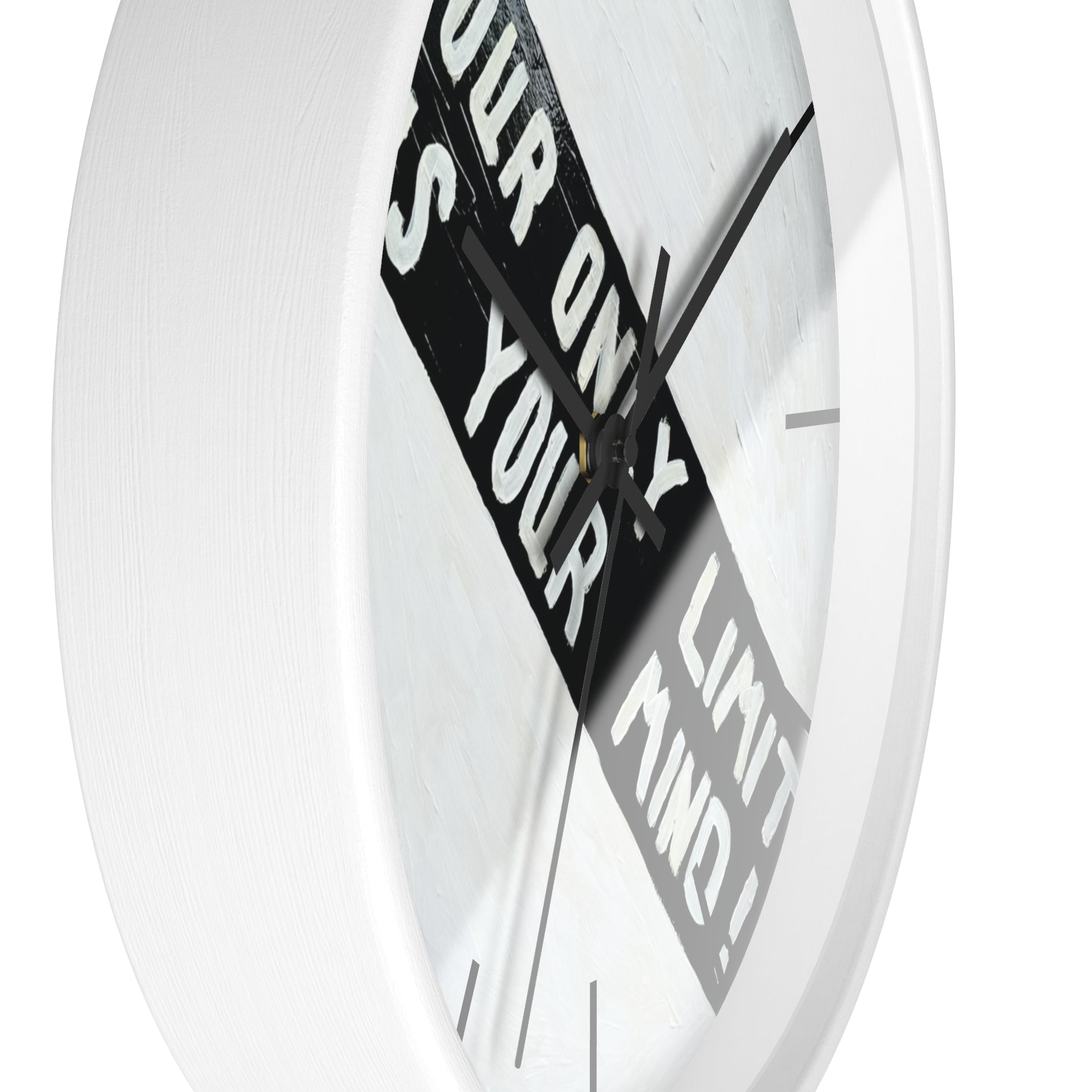 The moonlight sign- wall clock