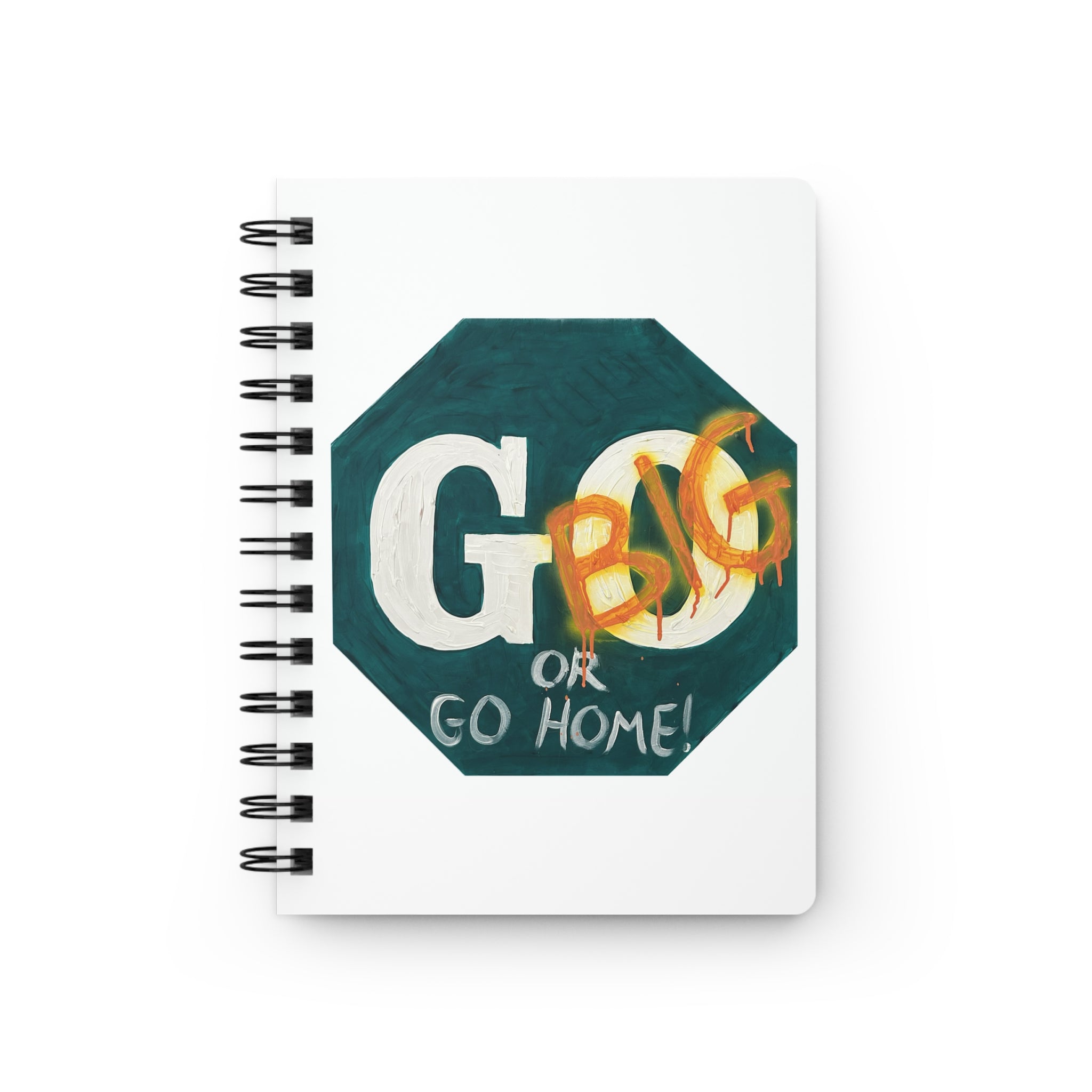 Go big- spiral bound journal