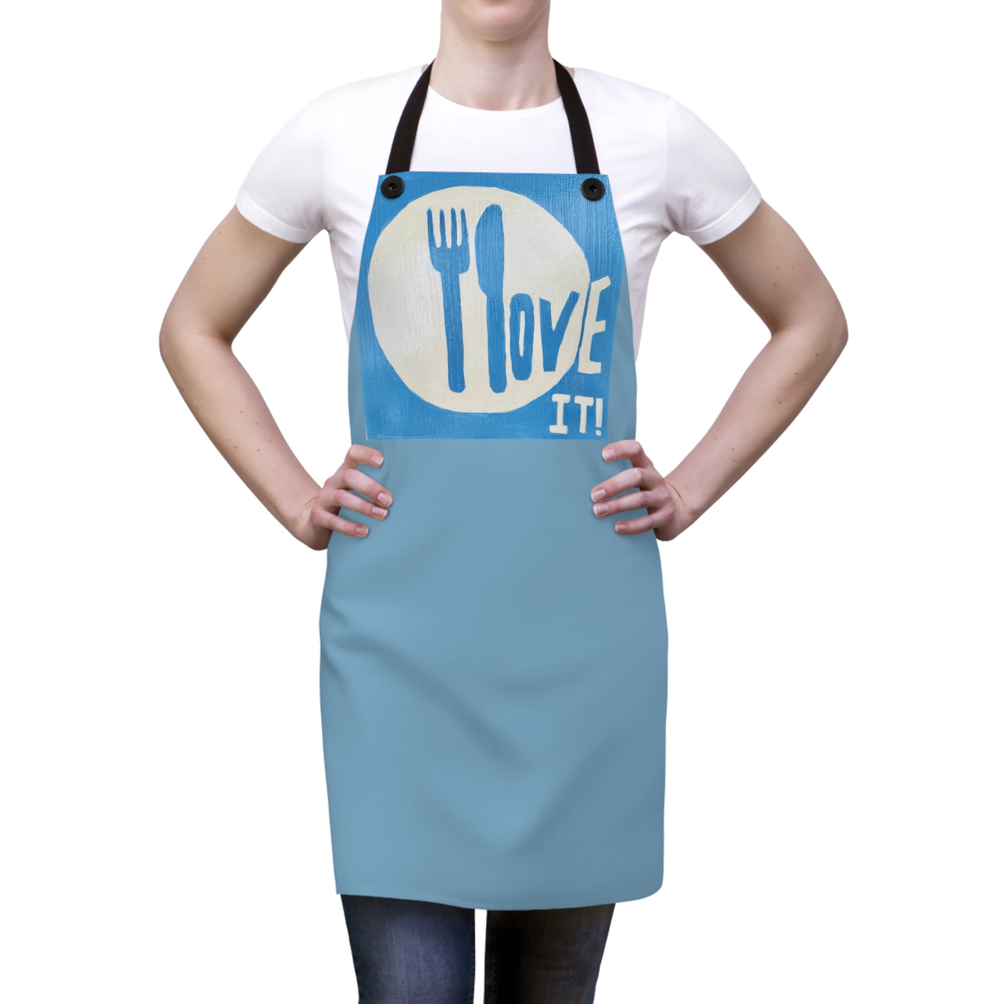 I love it - apron (AOP)