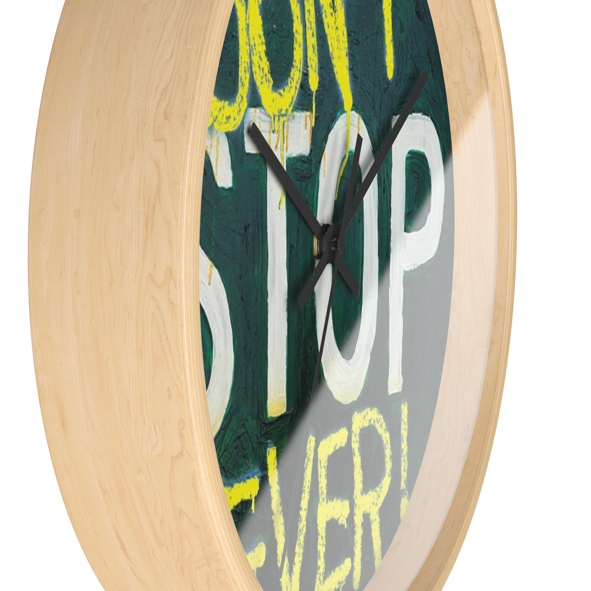 Don’t stop- wall clock