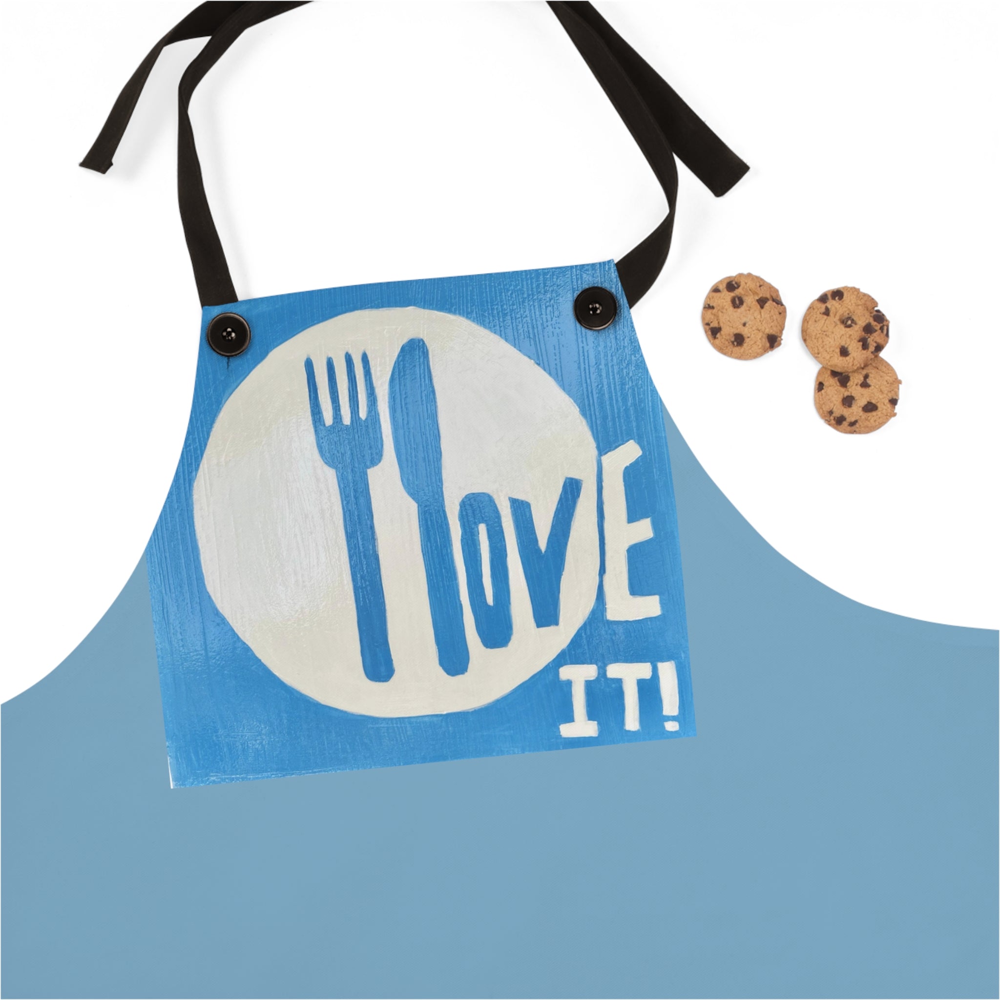 I love it - apron (AOP)