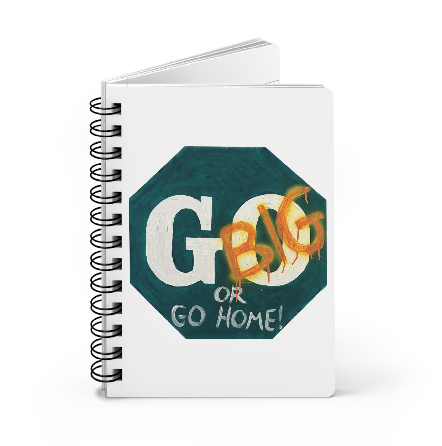 Go big- spiral bound journal