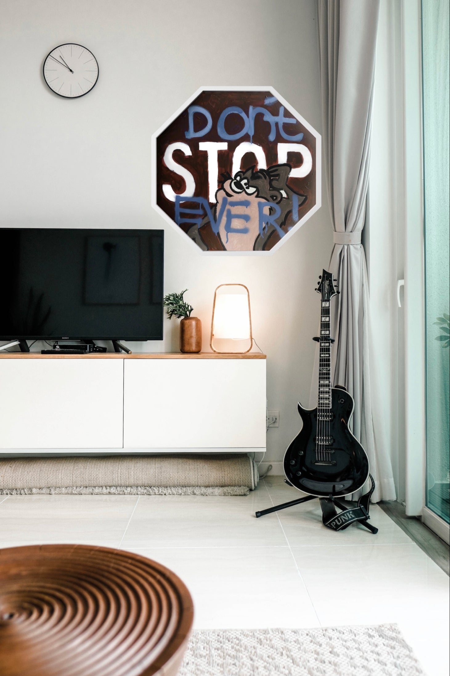 Inspirational wall art- don’t stop tazmoney.