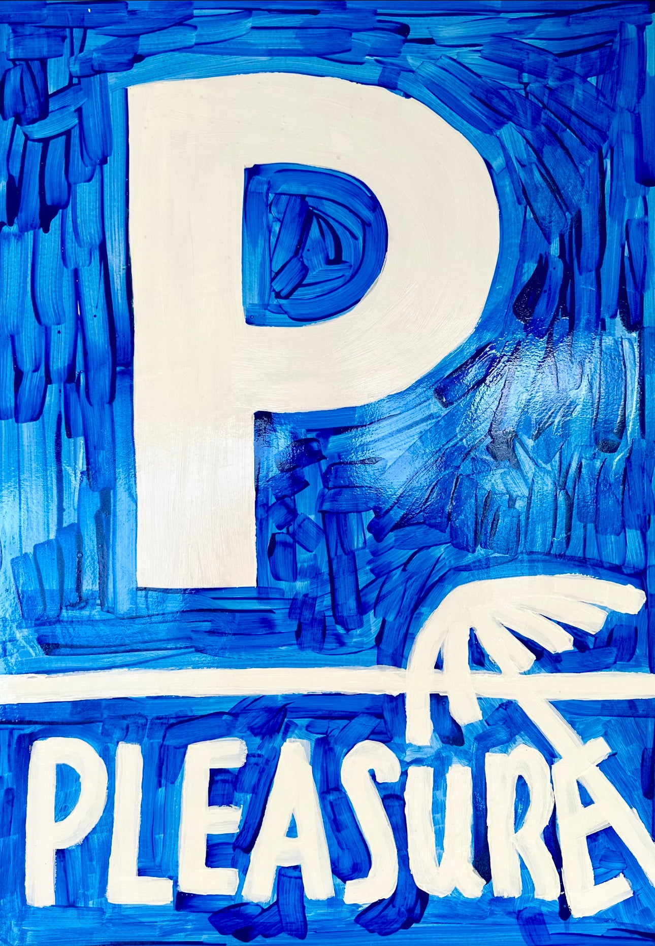 Pleasure print- identical to original - Matte Canvas.