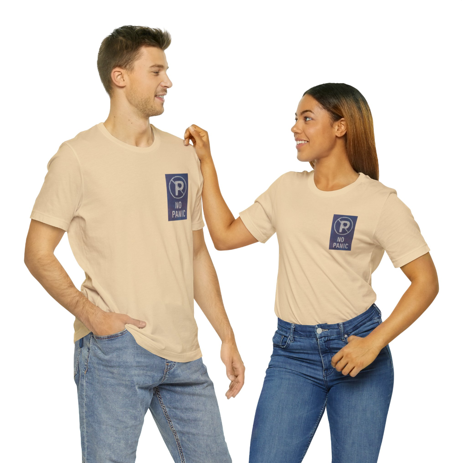 No panic- Unisex Jersey Short Sleeve Tee