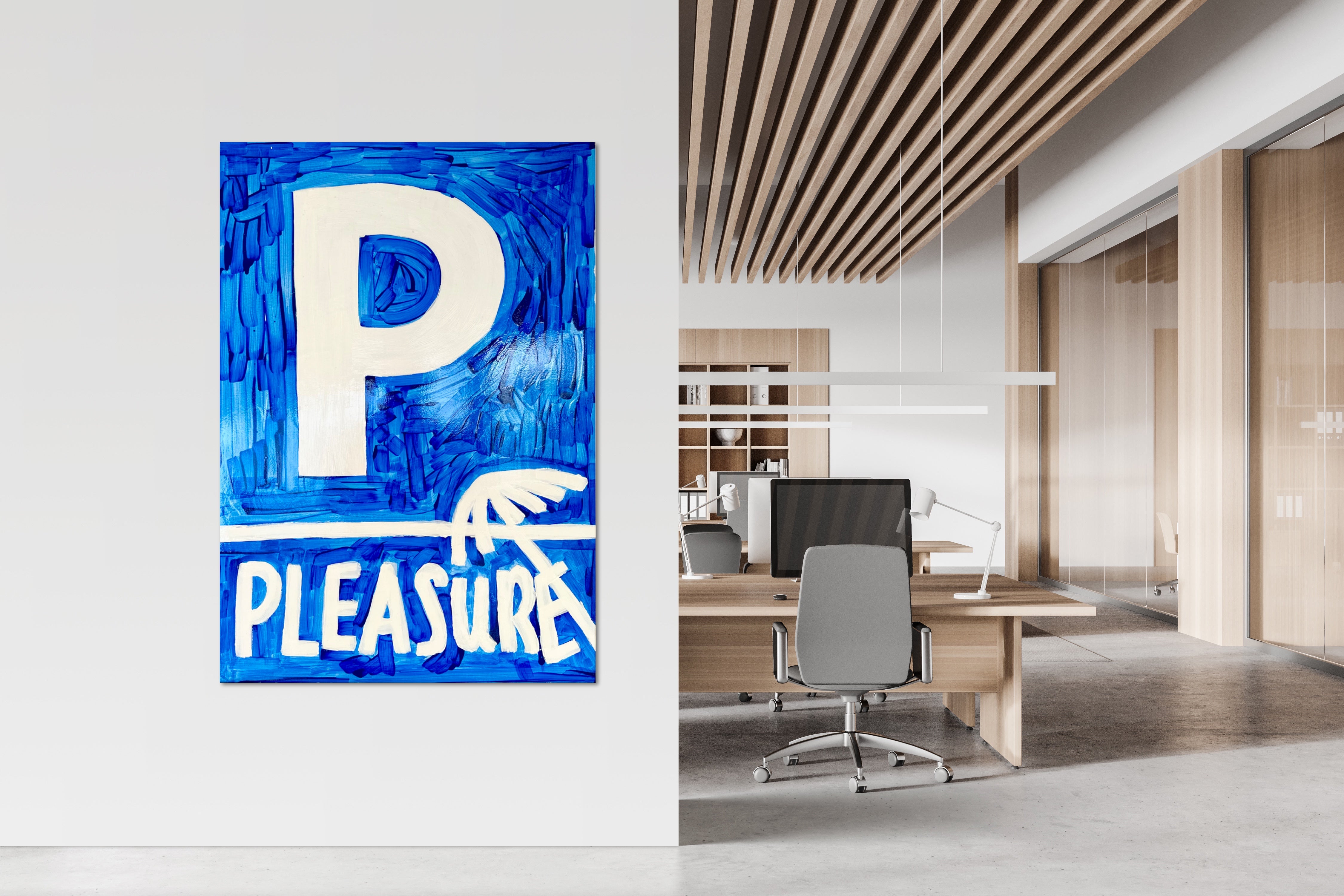 Pleasure print- identical to original - Matte Canvas.