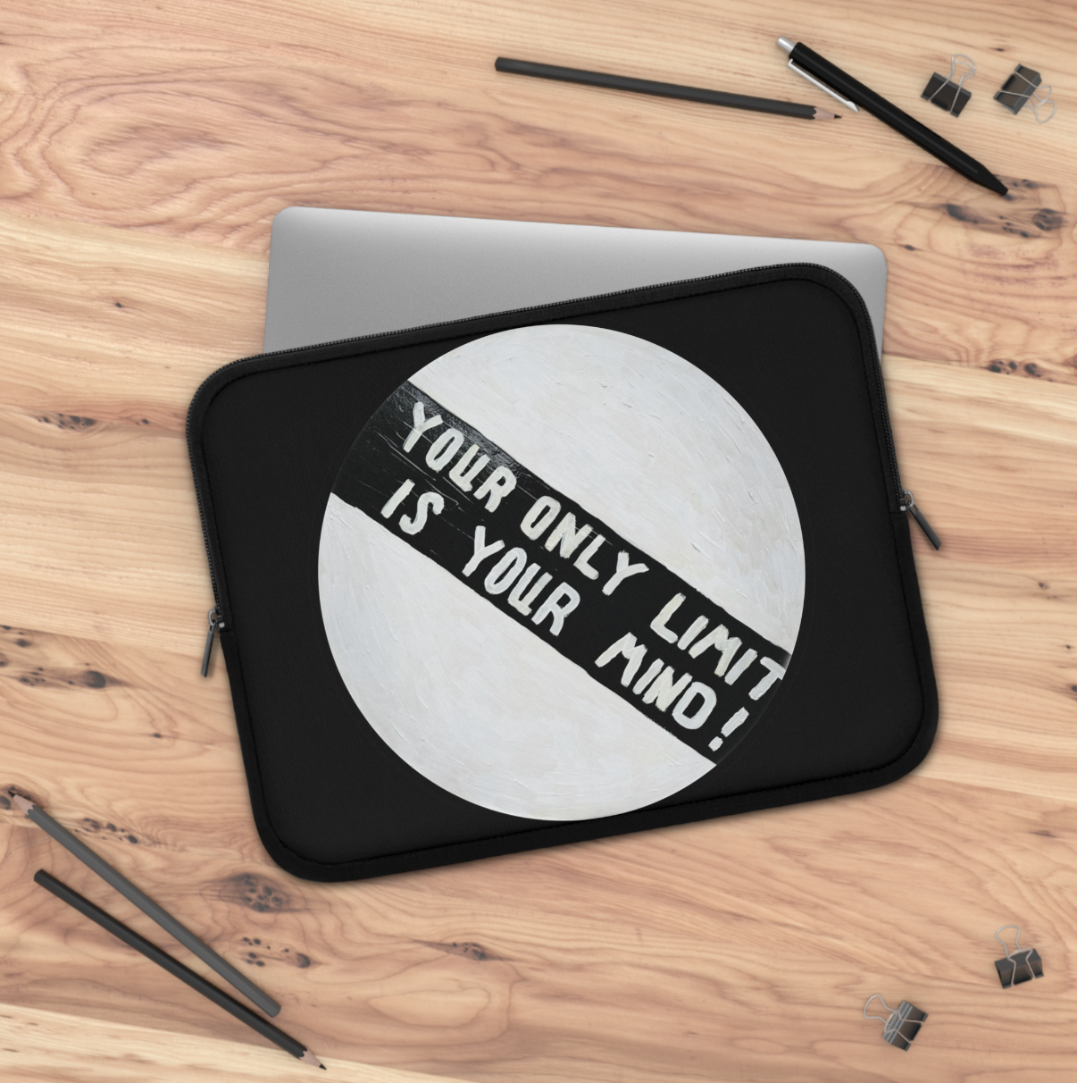 The moonlight sign- laptop sleeve